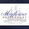 thumbnail image 2 of CafePress - Mayflower Descendant Cap - Adjustable 100% Brushed Unisex Casual Cotton Baseball Cap, Beige, 1, 2 of 2