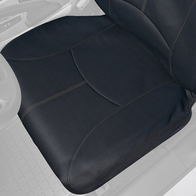 Motor Trend Aquashield Car Seat Covers For Front Seats, Gray - Two