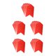 thumbnail image 2 of Soidarity 5 piezas de pegatinas para bicicleta, protector de cuadro de bicicleta, cubierta de chasis a prueba de herrumbre de silicona para Rojo Grande 5 Piezas 5piezas, 2 of 6