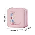 thumbnail image 3 of L Pu Alphabet Jewelry Storage Box 26 Printed Letter With Portable Design, Organized Compartments And Durable Material For Earrings, Rings, Bracelets, 3 of 4
