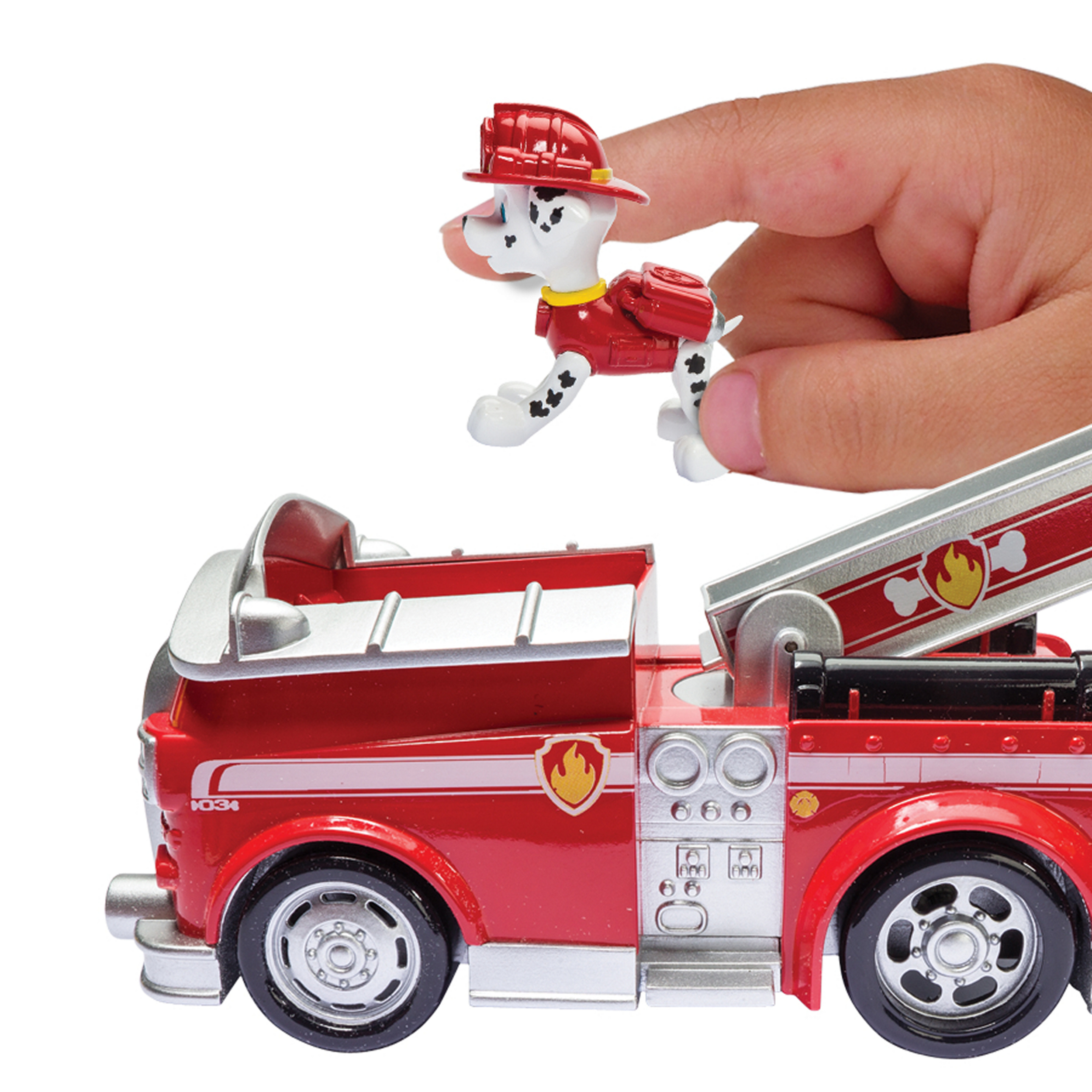 Paw Patrol Marshall's Fire Fightin' Truck, Vehicle and Figure - image 4 of 6