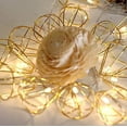 thumbnail image 3 of LINLIN Geometric Metal Fairy Lights, 1.5M 10LED Geometric String Lights Diamond Fairy String Lights Metal Fairy Lights Battery Operated for Indoor Outdoor, 3 of 6