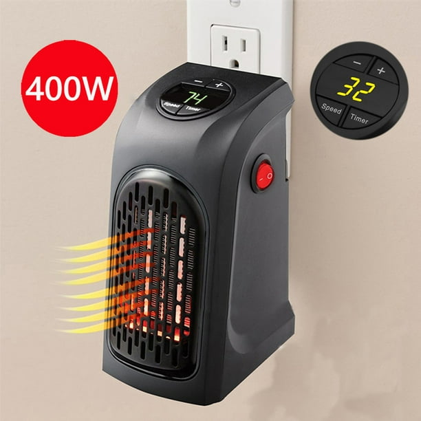 1500W 110/220V radiateur soufflant électrique, réchauffeur d'air chaud pour  le bureau de la chambre à coucher - Chauffage - Achat & prix
