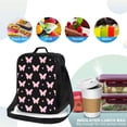 thumbnail image 4 of Fotbe Gradient Butterfly Lonchera Bolsa de Almuerzo para Hombres y Mujeres, Lonchera de Gran Capacidad, Bolsa de Almuerzo Reutilizable, Bolsa Térmica Aislante, 4 of 7