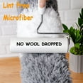 thumbnail image 6 of ACDANC Upgraded Microfiber Duster for Cleaning with Extension Pole,Stainless Steel,30-100"Bendable Head. Cleaner with Long Extendable Handle for Cleaning Cobwebs,Ceiling Fans,Furniture,White Gray, 6 of 6