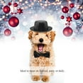 thumbnail image 4 of Gorro para Perros ANGGREK pajarita lentejuelas negro, 4 of 8