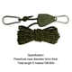 thumbnail image 4 of 5M 4mm Outdoor Guy Lines Reflectante Ajustable para Acampar Senderismo ( ) Verde, 4 of 4