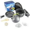 thumbnail image 1 of Sentmoon Deals Flyer Camping Kitchen And Cutlery Set Portable Camping Set Pot Made Of Aluminum Material Sales Items for the Day, 1 of 4