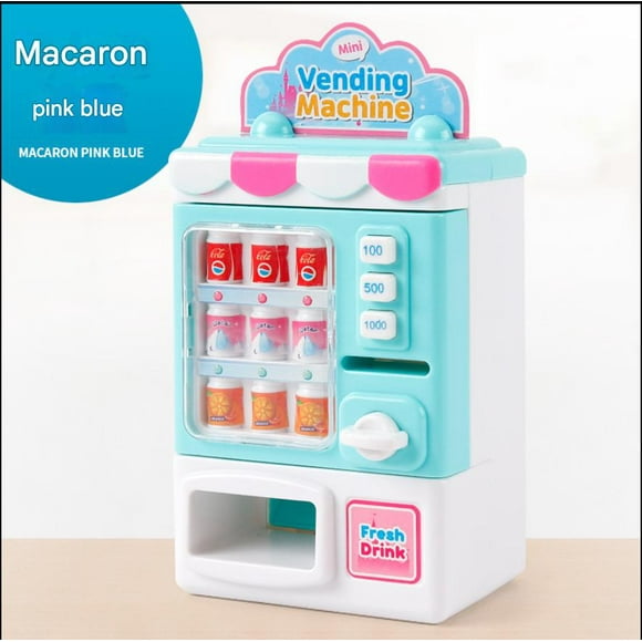 Children's Toy Vending Machine Beverage Machine Simulation Family Shopping Set Toy Mini Beverage Machine