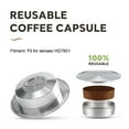 thumbnail image 3 of Refillable Coffee Pod, Accurate Fit Reusable Coffee Pods Stainless Steel  for Coffee Machine, 3 of 7