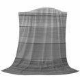 thumbnail image 6 of Grey Ombre Wooden Blanket Soft Cozy Warm Throw Blanket for Couch, Plush Fuzzy Flannel Fleece Blankets for Sofa, Farmhouse Retro Gray Wood Gradient Bed Blankets Lightweight Gifts for Women, 50"x60", 6 of 9
