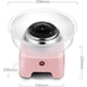 thumbnail image 4 of Máquina para hacer algodón de azúcar, máquina eléctrica para hacer algodón de azúcar, máquina para hacer dulces regalos para fiestas infantiles en casa, 4 of 5