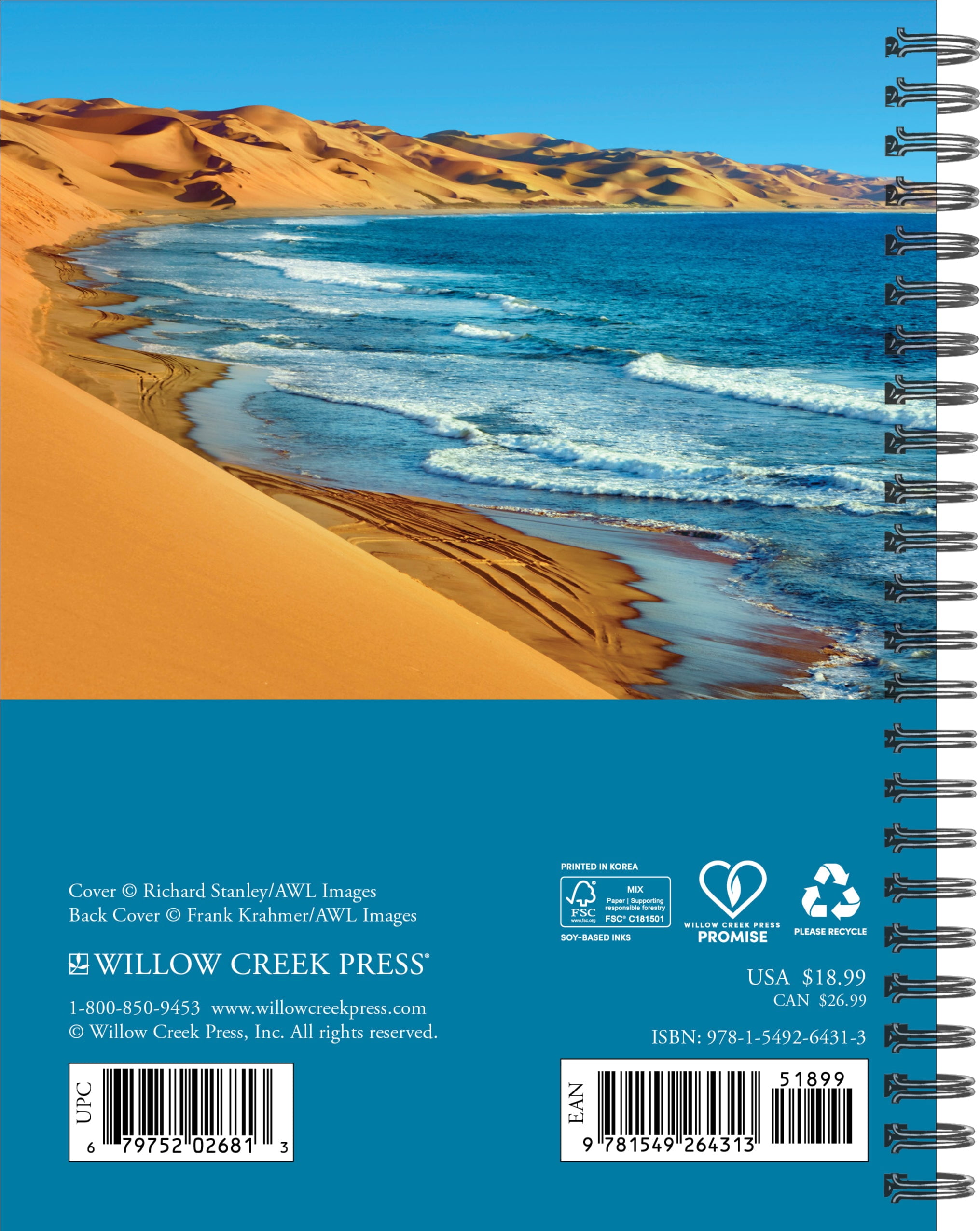 Willow Creek Press, Ah, The Beach! 2027 Engagement Calendar