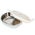 thumbnail image 3 of Caja aislada, Caja Portátil de Acero inoxidable, Contenedor Térmico de Alimentos para Oficina, Escuela, Camping, Adultos, Niños, CompariNNO Único de 30 oz, 3 of 7