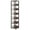 Rustic Brown, variant on Canddidliike 6-Tier Corner Shelf, Narrow Etagere Bookshelf Storage Rack, Bookshelf for Indoor as Home, Brown