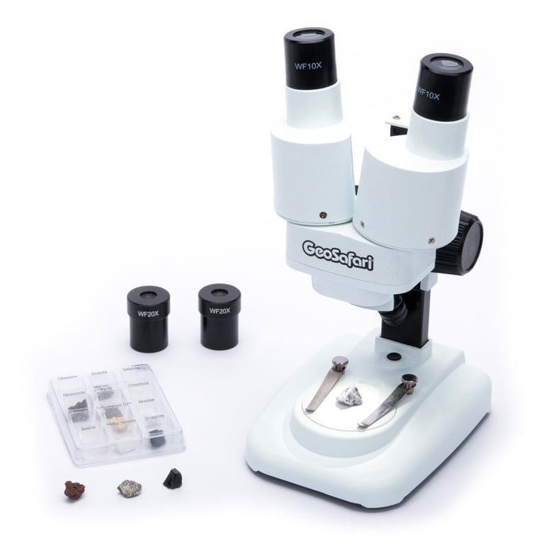 Stereoscope 3D Microscope with 12 Rock Samples photo 1