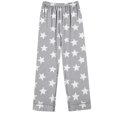 thumbnail image 6 of Blmnix Cute Pajama Womens Pajamas Bamboo Pajamas Sleepwear Sets Sleepwear Long Gray Long Sleeve Collared Wide-Leg Valentine Pajamas,XXL, 6 of 8