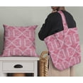 thumbnail image 5 of Soimoi Polyester Fleece Red Fabric By the Yard - 56 Inch Wide -Geometric Material - Artistic and Modern Patterns for Various Uses Printed Fabric, 5 of 6