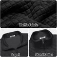 thumbnail image 6 of COOFANDY Mens Casual Zipped Jacket Cotton Bomber Jacket Fashion Flight Jacket Coat, 6 of 10
