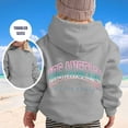 thumbnail image 2 of Byoo Toddler Girls Hoodie Los Angeles Casual Sport Hooded Sweatshirt Long Sleeved Pullover, 2 of 4