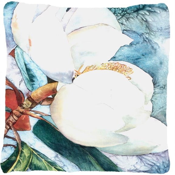 14 x 14 in. Flower - Magnolia Decorative Fabric Pillow