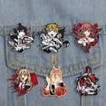 thumbnail image 4 of Anime Motosierra Hombre De Dibujos Animados Insignia Tiburón Power Times Pokita Machima Hayakawa Otoño Personaje Broche De Metal Accesorios De Ropa Regalo, 4 of 4