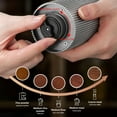 thumbnail image 3 of Portable Electric Burr Coffee Grinder Type-C Rechargeable Ceramic Core Cordless Burr Grinder with Multi Grind Setting LED Display Touchscreen Automatic Coffee Bean Grinder for Drip Coffee / French, 3 of 9