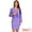 Purple, variant on DARING DIVA Women's Work Suit Set Long Sleeve Blazer and Sleeveless Dress XS Black