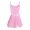 Pink, variant on Aislor Kids Girls 2PCS Ballet Dance Tutu Dress Dancewear Gymnastics Leotard with Chiffon Wrap Skirt Outfits
