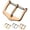 Rose Gold, variant on Active Buckle for Watch Straps - Stainless Steel - Gold - 20mm
