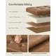 thumbnail image 3 of Otomana de almacenamiento SONGMICS, pequeña, plegable, marrón café, 3 of 6