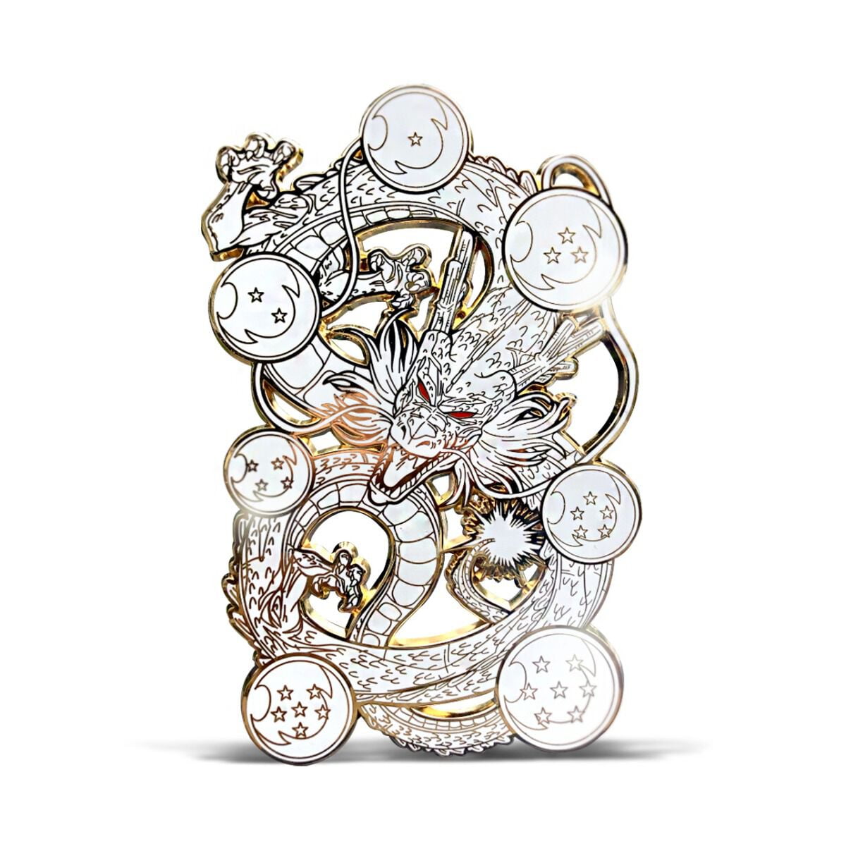 Dragon Ball Z Shenron XL FiGPiN White and Gold