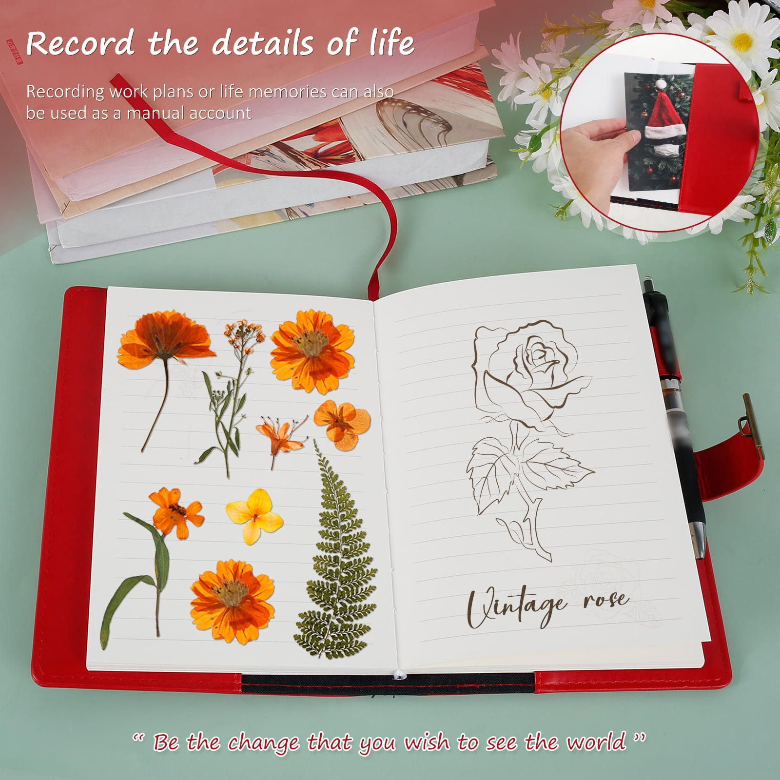 Wekvgz 2Pcs PU Leather Cover Lockable Journal for Writing Travel Journal Vintage Locking Notebook 224 Pages Thick Personal Locking Diary With Combination Passwords for Student Office Staff