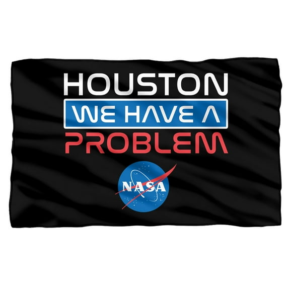 NASA Houston We Have A Problem Fleece Blanket 36' x 58'