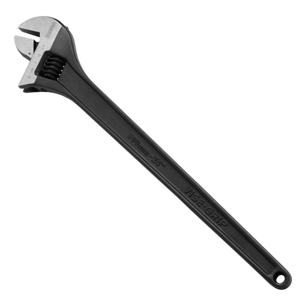 Irwin1913311 24 In. Adjustable Wrench w/Steel Handle