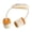 Orange, variant on Hands-Free USB Rechargeable Turbine Sports Neck Fan - Powerful Airflow, Quiet Operation, Adjustable Wind Speeds for Outdoor Sports, Gym, Hiking, and Travel