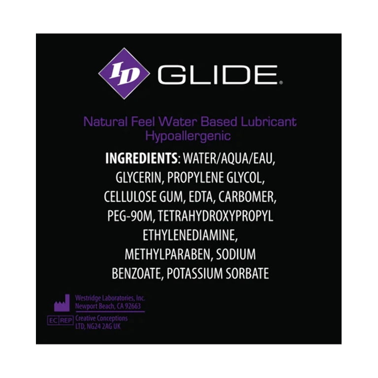 ID Lubricants, Water-Based Lube, 17 Fl Oz, Condom Compatible