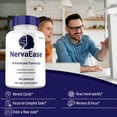 thumbnail image 3 of NervaEase Capsules, Advanced Maximum Strength Pills Cognitive and Brain, Nerva Ease Supplement for Clarity and Focus (3 Pack), 3 of 9