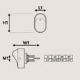 thumbnail image 4 of 12V DC 30A 3-Pin SPST LED On/Off Rocker Switch - GREEN, 4 of 4