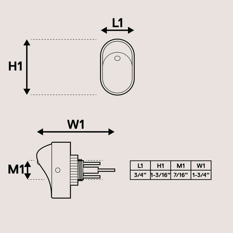 B30C-12V LED Inversor Interruptor Basculante Redondo SPST ON-OFF Con YX-X0001 DC 12V Módulo De