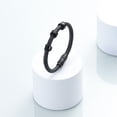 thumbnail image 3 of Leather Braided Bracelet Cremation Jewelry for Ashes Funeral Urns Bracelet for Cremation Ashes Wrist Wrap, 3 of 6