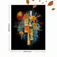 thumbnail image 3 of Bauhaus Abstract Geometric Canvas Print，Mid Century Modern Home Decor, 3 of 8