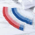 thumbnail image 3 of CHUANK 50 Interdental Brush Toothpick Floss (Blue/Red), 3 of 9