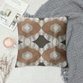 thumbnail image 2 of PHYHOO  New Living Series Leaf Geometric Coffee Throw Decorative Pillow Cover Cushion Cover, 2 of 5