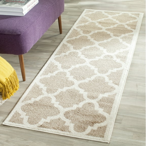 Safavieh Amherst Willmer Geometric Runner Rug, Wheat/Beige, 2'3" x 11'