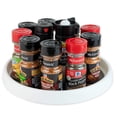 thumbnail image 3 of Homeries Lazy Susan Turntable (9 Inch) - Single Round Rotating Kitchen Spice Organizer for Cabinets, Pantry, Bathroom, Refrigerator - Non-Skid Surface & Rimmed Edge 1 Pack, 3 of 7