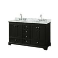 thumbnail image 7 of Wyndham Collection WCS202060DKGCMUNOMXX Deborah 60" Free Standing Double Vanity Set - Dark, 7 of 7
