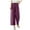 Purple, variant on Pants for Women S with Pockets Pants with Stripe on The Side Dress Size 16 Women Linen Cover up Comfy plus Size Glitter Dress Corduroy plus Elastic Waist Pant 3 Strip Beige XL