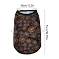 thumbnail image 3 of Halloween Dog Clothes Dog Halloween Shirts Tank Tops with Claw Spider Net Pumpkin Patterns Pet Halloween Costumes Puppy Shirt Vest for Small Medium Dogs, 3 of 7
