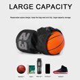 thumbnail image 3 of Mochila Almacenamiento Fútbol ​​bolsa Baloncesto Gran Capacidad Con Correa Ajustable, 3 of 9